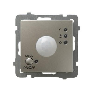AS Elektroniczny czujnik ruchu satyna light