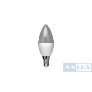 ANLUX Zarówka LED E14 6W świeczka barwa ciepła-11252