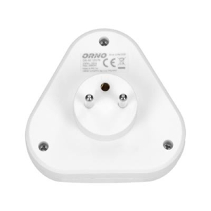 ORNO Rozgałęźnik 3x2P+Z-11738