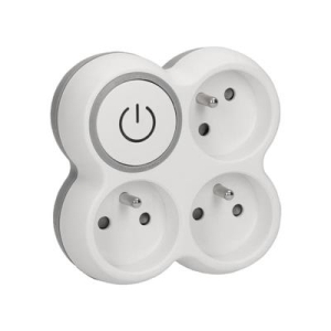 ORNO Rozgałęźnik 3x2P+Z z wyłącznikiem-11752