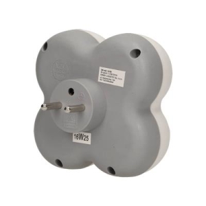 ORNO Rozgałęźnik 3x2P+Z z wyłącznikiem-11757