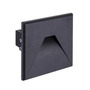 KURS LED D 1,6W BLACK 4000K oprawa schodowa z zasilaczem