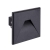 KURS LED D 1,6W BLACK 4000K oprawa schodowa z zasilaczem