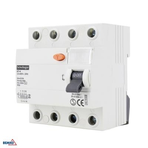 WYŁĄCZNIK RÓŻNICOWOPRĄDOWY AC 4P 25A 30mA SCHELINGER