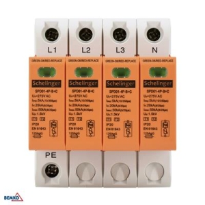 OGRANICZNIK PRZEPIĘĆ 4P 5kA(10/350) KLASA B+C-12266