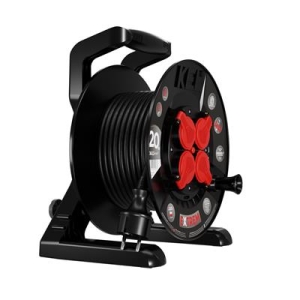 Przedłużacz bębnowy 4x2p+Z; IP44; 16A 3x2,5; 20m-13183