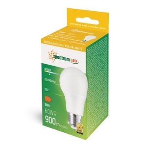 LED Żarówka E27 9W barwa neutralna-13245