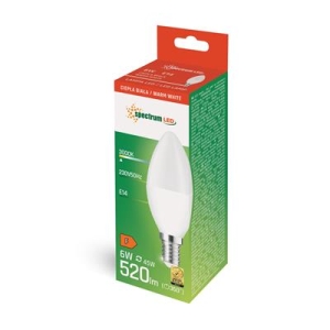 LED Żarówka E14 9W świeczka barwa ciepła-13247