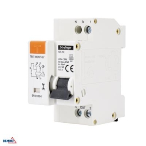 WYŁĄCZNIK RCBO 2P B 16A 30mA TYP AC SCHELINGER-14066